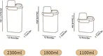 container for washing liquid